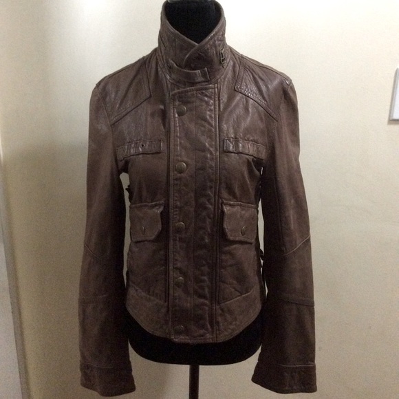 💗True Religion World Tour Rocker leather jacket💗 - Picture 1 of 16